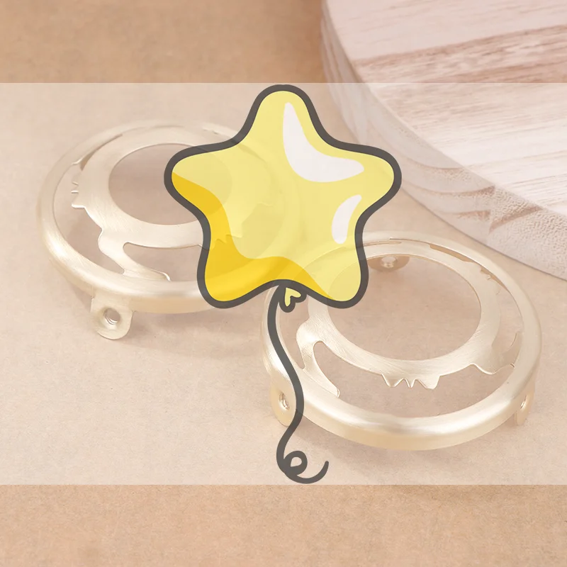 

1Pc Light Socket Brass Three Holes Ring E27 E14 Screw Lampshade Fixed Ring Holder Shade And Socket Connecter