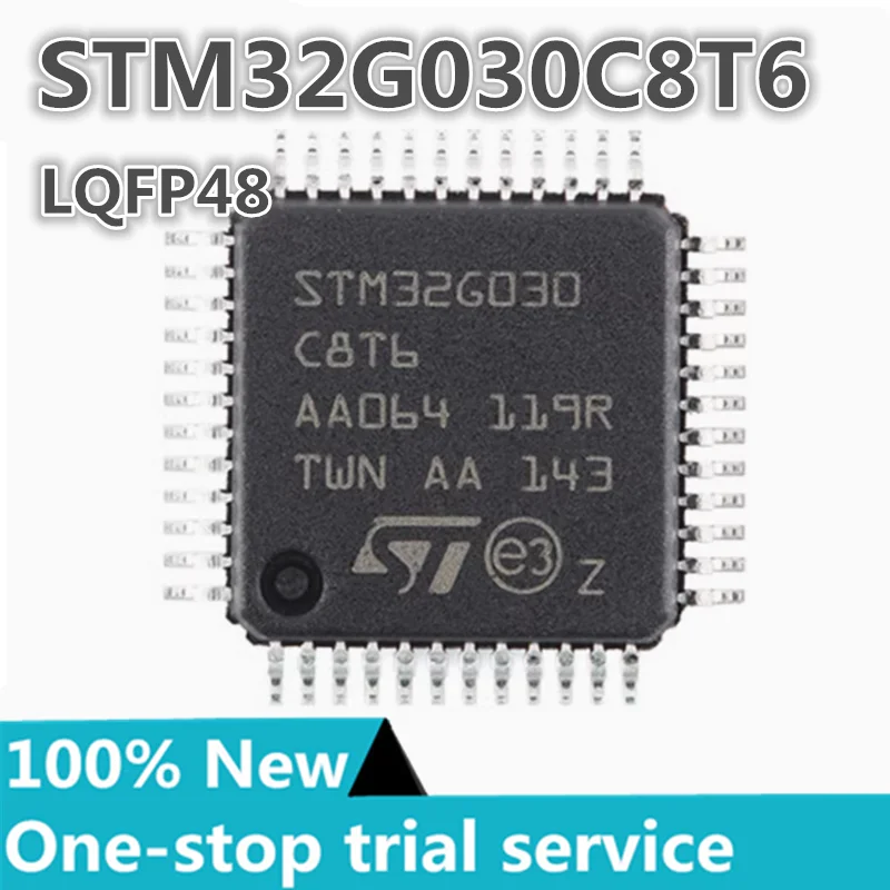 10-100 قطعة جديد STM32G030F6P6 STM32G030C8T6 STM32F407VET6 STM32F407ZET6 MCU 32 بت متحكم MCU