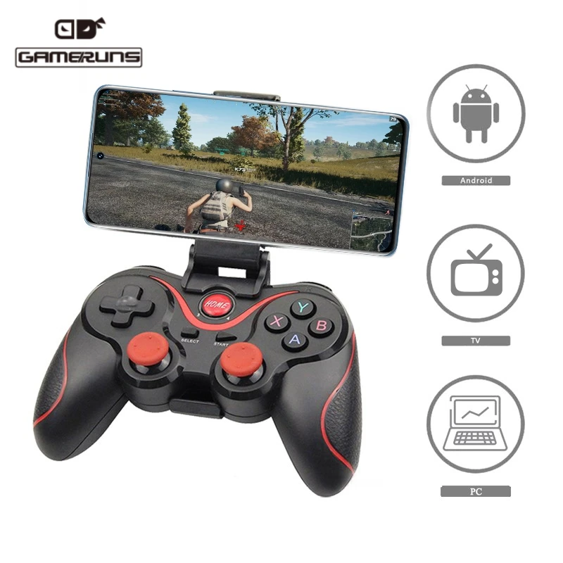 Wireless Bluetooth-compatible Game Controller for Android Mobile Phone TV BOX Computer Joystick for Tablet PC TV Gamepad Control