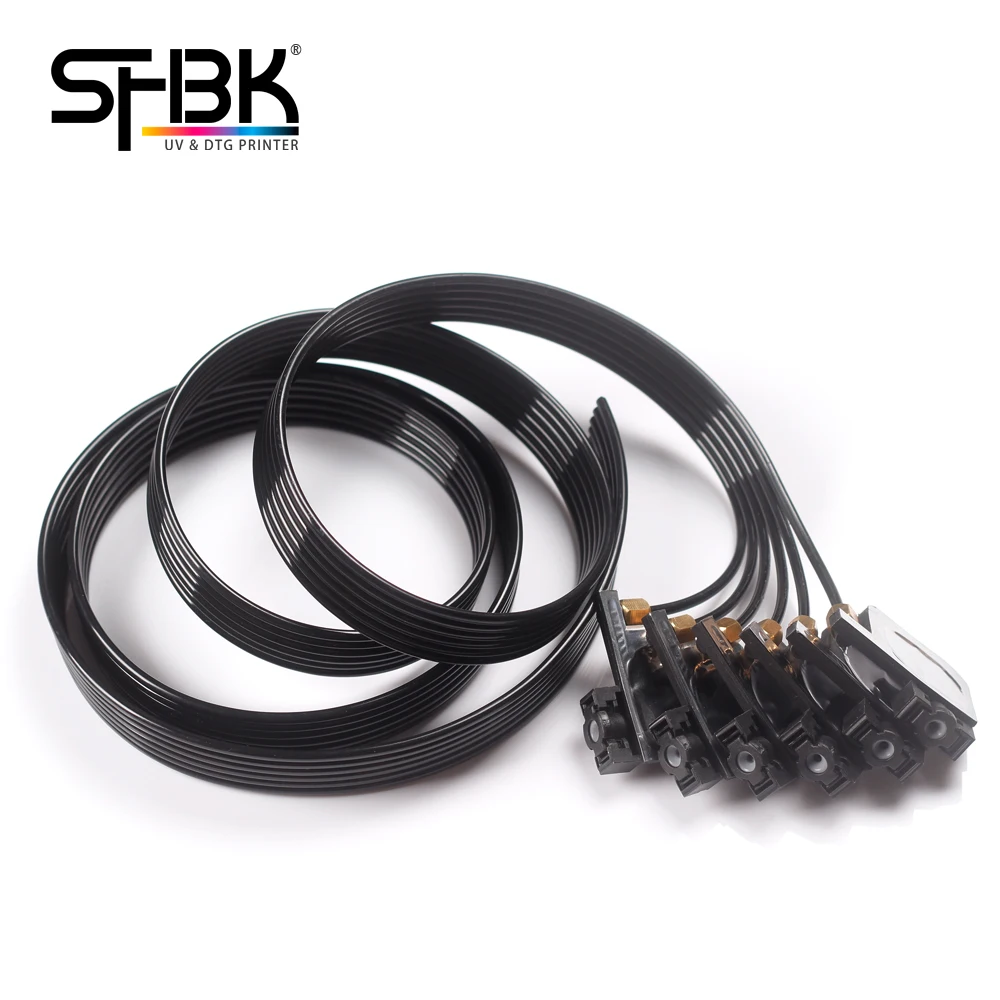 150cm black UV ink tube kit for EPSON L1800 R1390 L805 L800 Continuous ink supply line Empty ink bottle + UV ink Damper