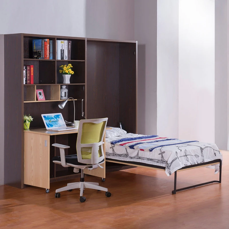 Multifunctional invisible bed, flap bed, wall bed hidden vertical flip, creative furniture saves space