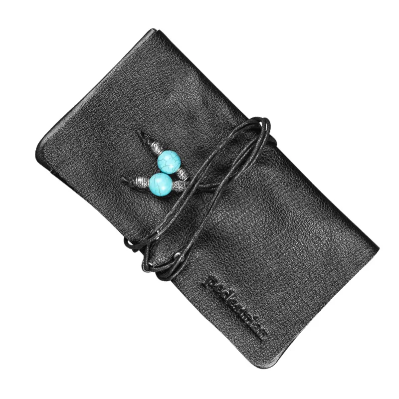 PU Leather smoke Pipe Bag Handmade Clutch Portable Tobacco Smoking Pipe Case Pouch Smoking Tools Accessories Bag For Man