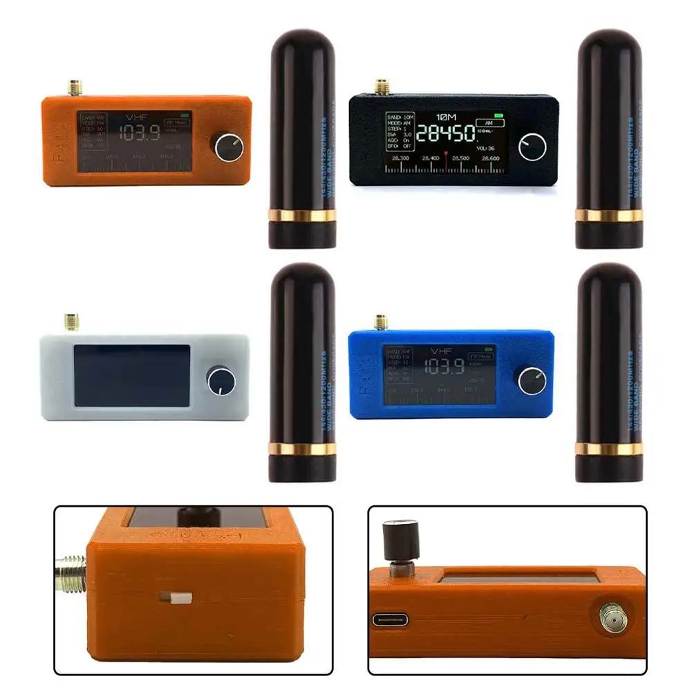SI4732 For Dsp Radio With 1.9 Inch IPS Screen For ESP32-S3 Portable Mini Shortwave AM FM SW For Mw VHF For Dab For Ham Radio