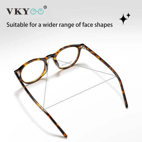 Imagen 2 del producto VICKY-gafas de lectura con montura pequeña Retro para hombre y mujer, diseño Simple personalizado, antiluz azul, se pueden personalizar con prescripción 9602