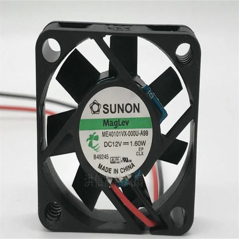 

Original sunon 4010 me40101VX-000u-a99 12v 1.60w 4cm two-wire magnetic suspension fan