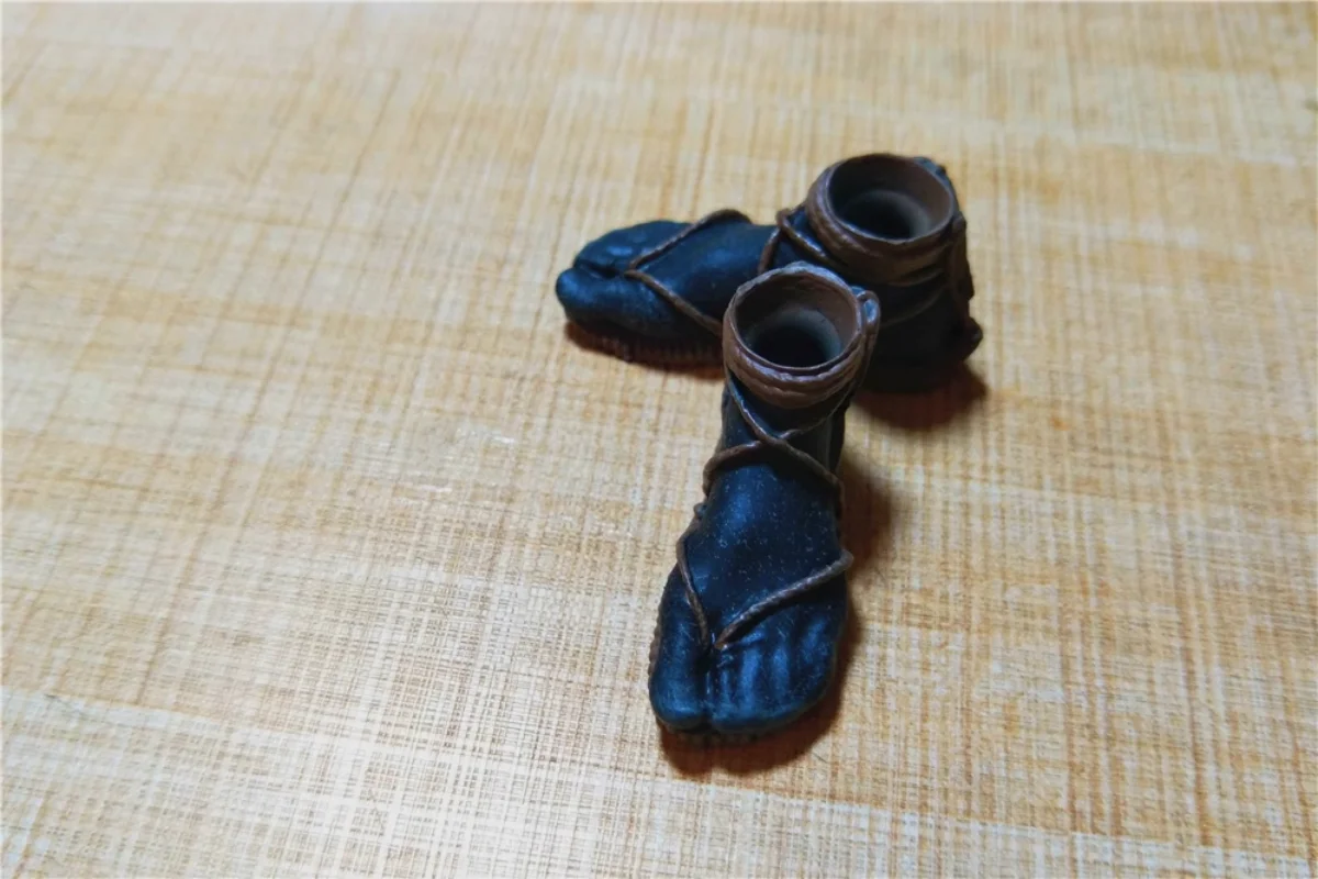 Chaussures de soldat de samouraï japonais, échelle 1:6, modèle pour figurine d'action de 12 pouces