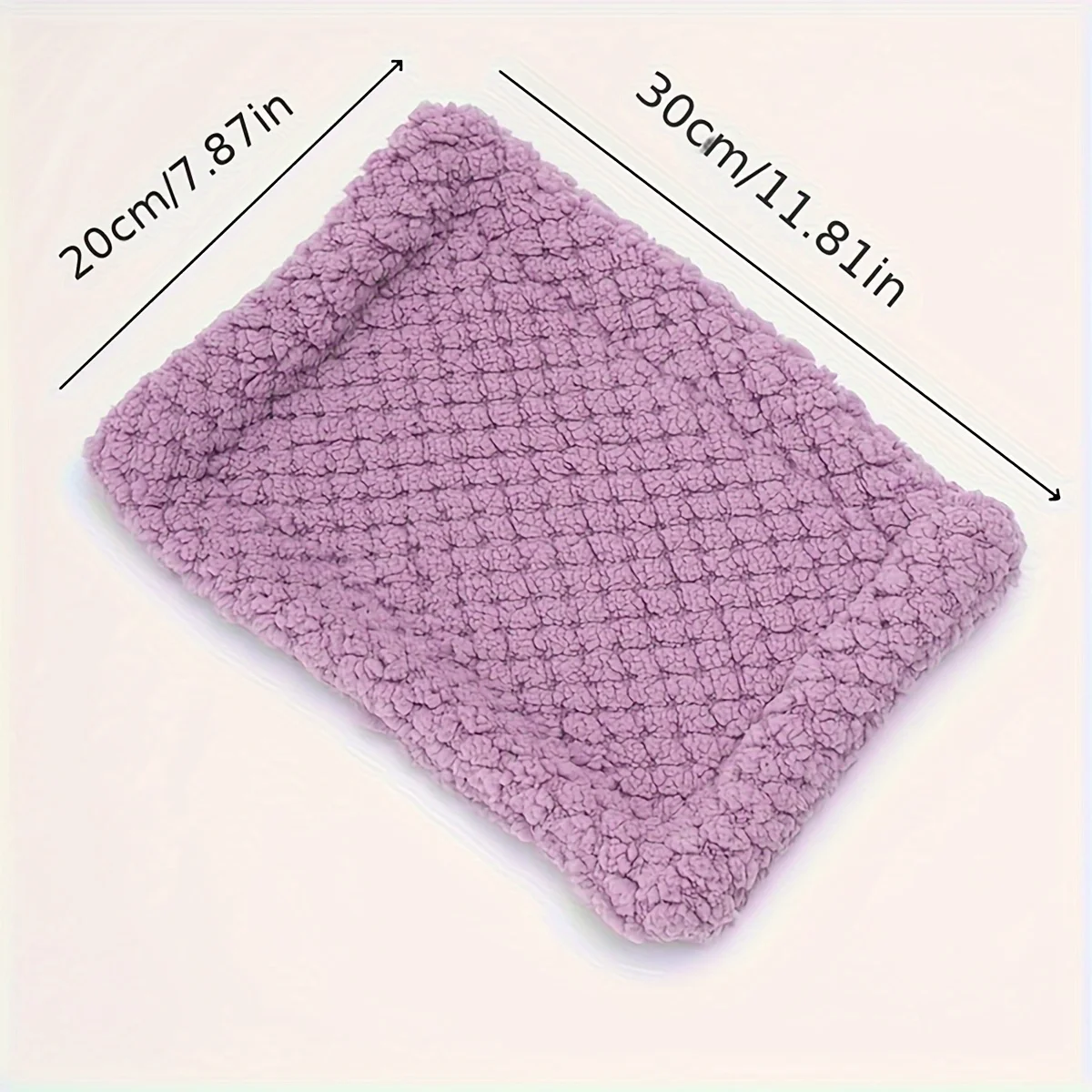 1 Piece, Random Color and Style, Shipped with Cushion, Small Pet Hedgehog Winter Warming Pad, Squirrel Rabbit Thickened Nest Blanket