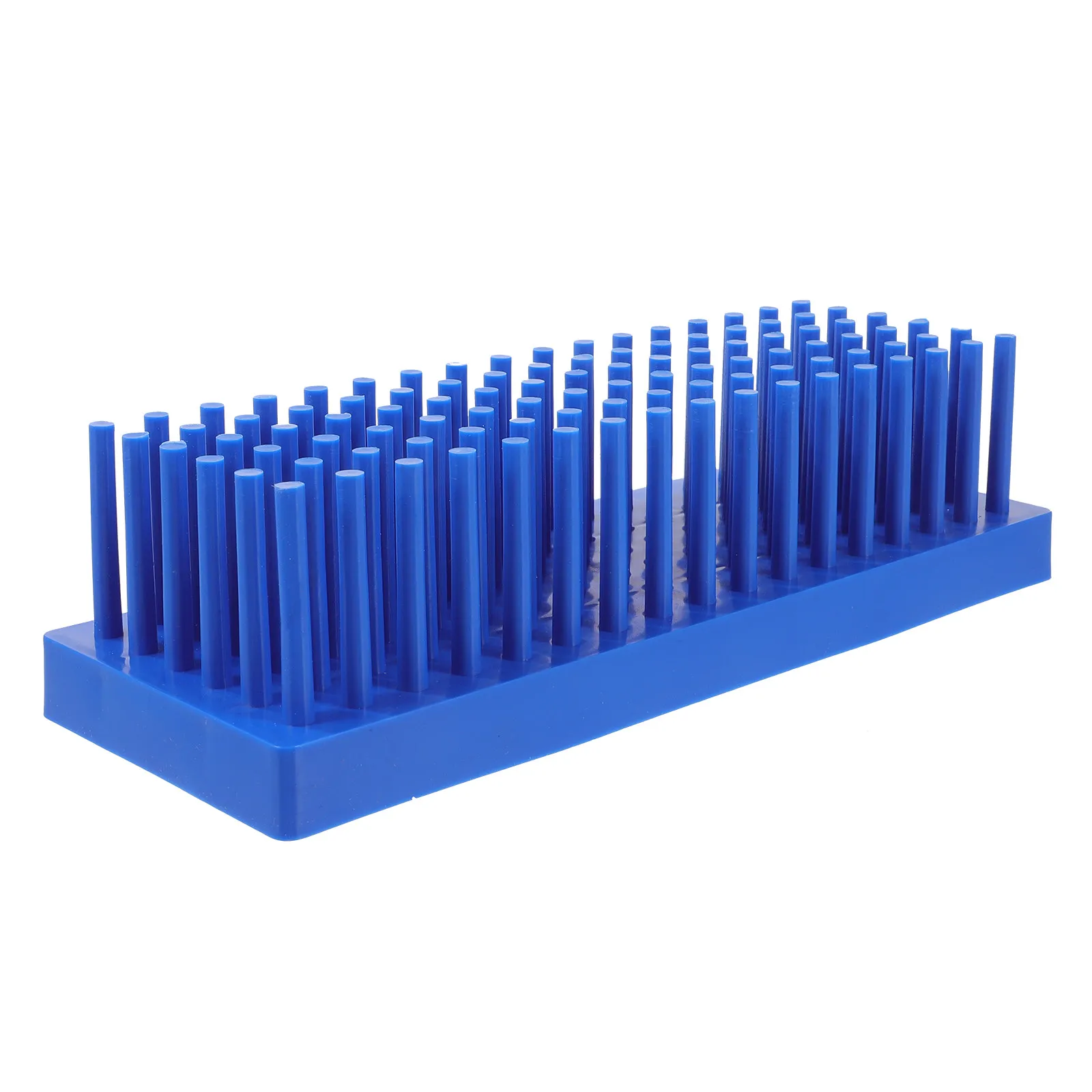Peg Design Test Tube Rack Plastic Laboratory Drying Stand Large Capacity Test Tube Storage Holder Homemade Specimen Holder view 3
