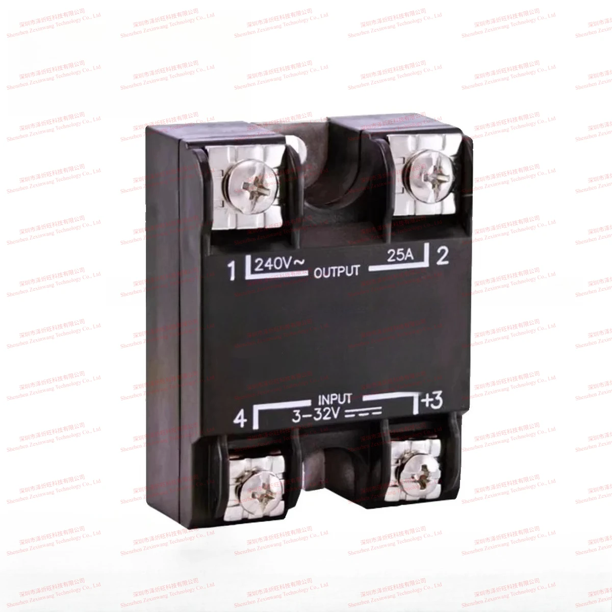 New Original D2425 Rele SSR 20mA 32V DC-IN 25A 280V AC-OUT 4-Pin