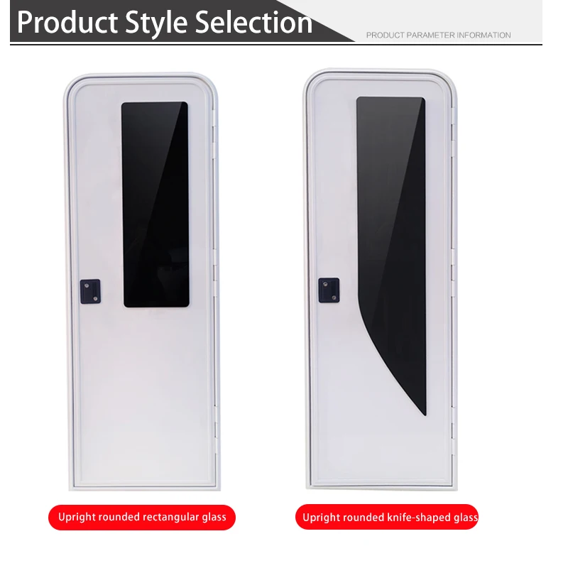 Factory Direct Sales RV Door with Sunshade Support for ized American-style RV Door