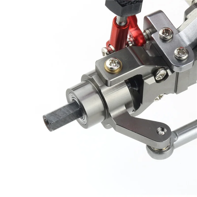 YSUN-3X Metal Steering Cup Turn Cup Kit For WPL C14 C24 C34 C44 B14 B1 B16 B24 B36 MN D90 D91 MN99S RC Car Parts,Black