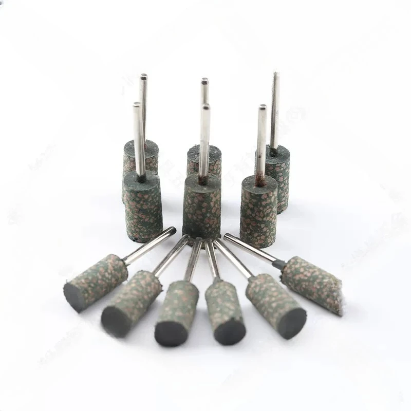 Grinding head, rubber electric grinding head, rubber polishing wheel green grinding jade mold metal polishing deburring