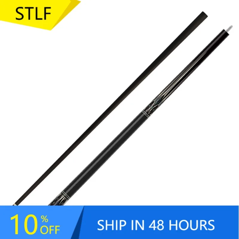

STLFNO.62-2 Ji Yuan Customized Carbon Fiber Cue OEM 1/2 Split 12.4mm & 12.9mm Factory Made Center Joint for Snooker Billiard Poo