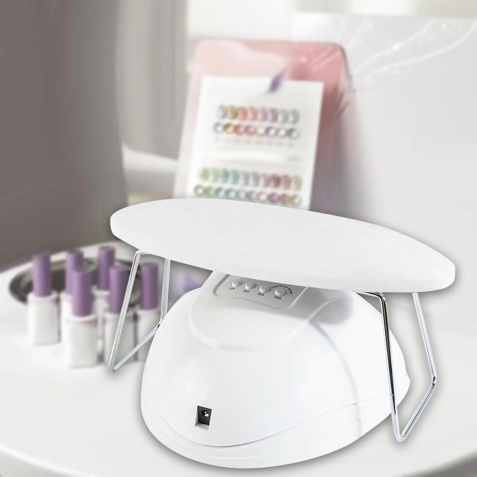 Manicure Handrest Cushion PU Leather Nail Arm Support Detachable Base for Nail Design Salon Home Women