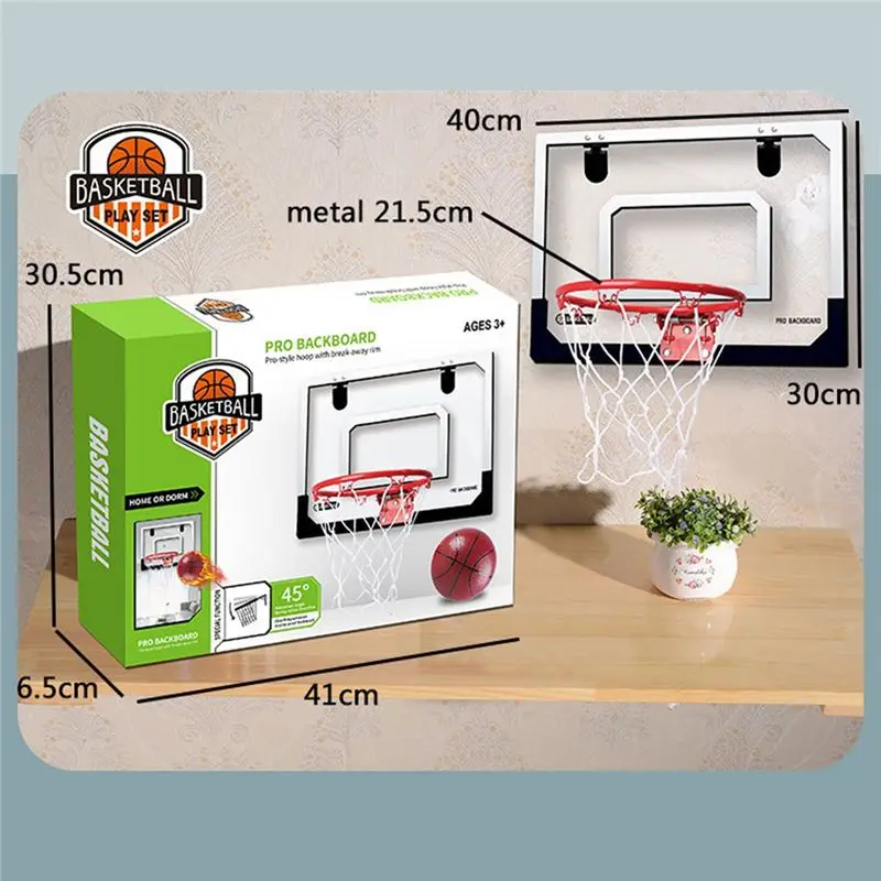 newA10R Over the Door Basketball Hoop Mini Basketball Hoop with Ball for Kids Adults Bedroom Basketball Hoop Mini Hoop