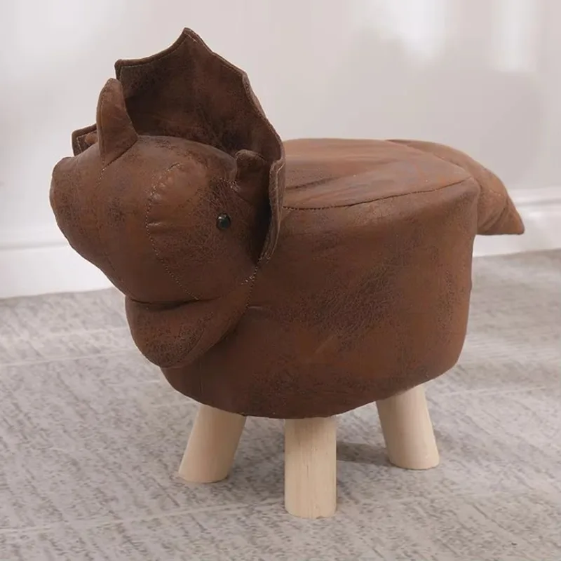 

Bathroom Footstool Home Wooden Stool Living Room Children Baby Animal Stool