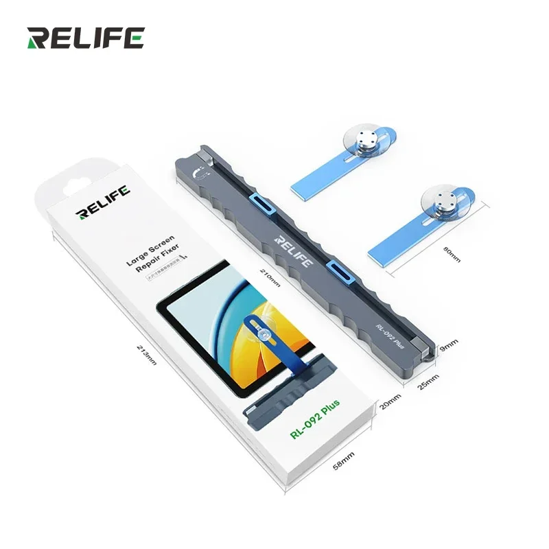 Relife RL-092 Plus แท็บเล็ตพีซีหน้าจอการดูดซับที่แข็งแกร่ง Fixing Clamp ถ้วยดูดที่มีประสิทธิภาพปรับแท็บเล็ตโทรศัพท์ผู้ถือซ่อม