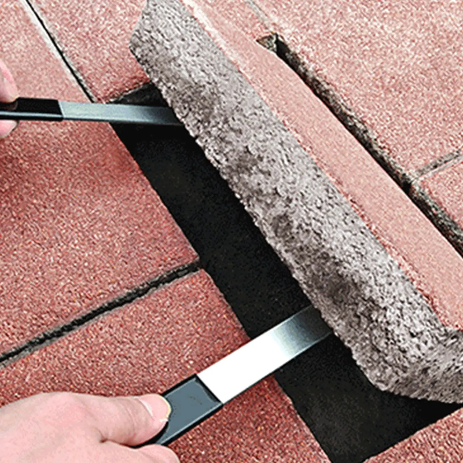 

Металлический съемник тротуарной плитки с двойным крюком, инструмент для подъема плитки, эффективный инструмент для снятия плитки для сада и двора