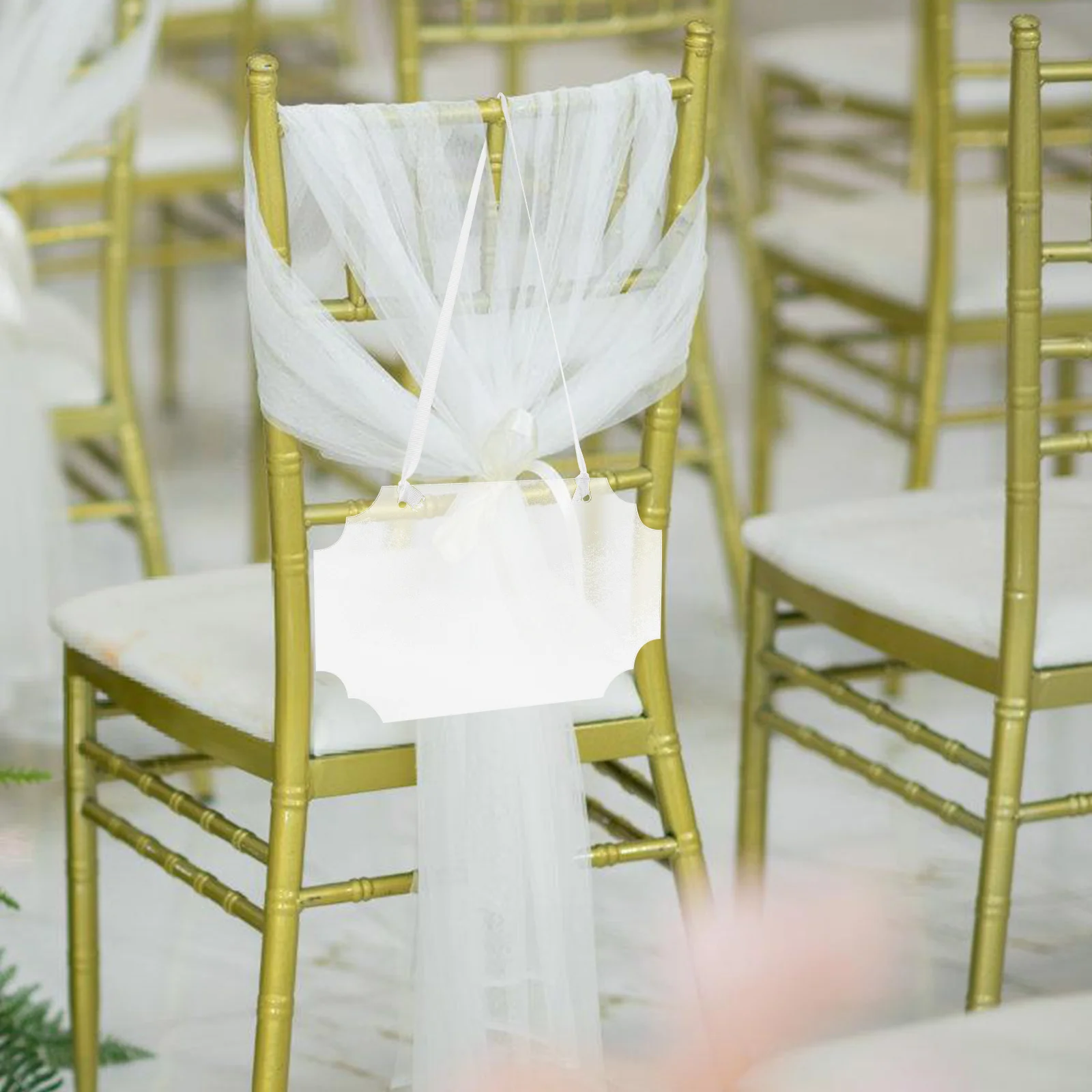 3 قطعة علامة معلقة من الأكريليك الفارغ الشفاف DIY لوحات السبورة لقائمة الباب علامة مخطط أسبوعي ديكور البيع بالتجزئة