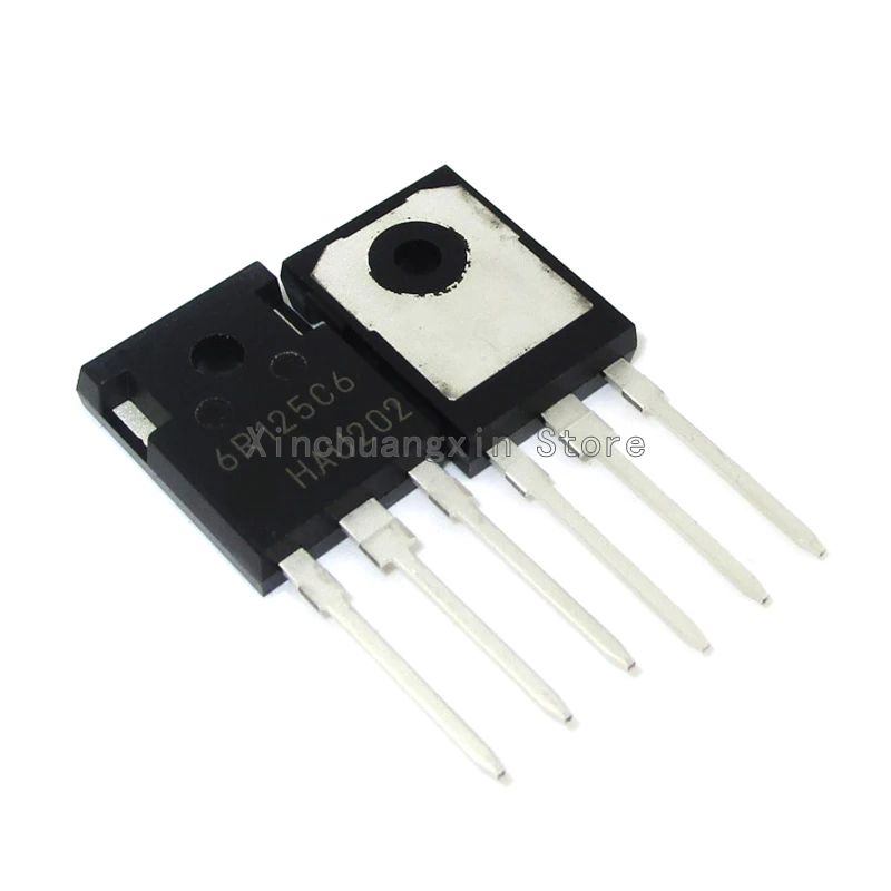 1Pcs 6R125C6 IPW60R125C6 TO-247-3 N-Channel 600V30A MOSFET Field Effect Triode