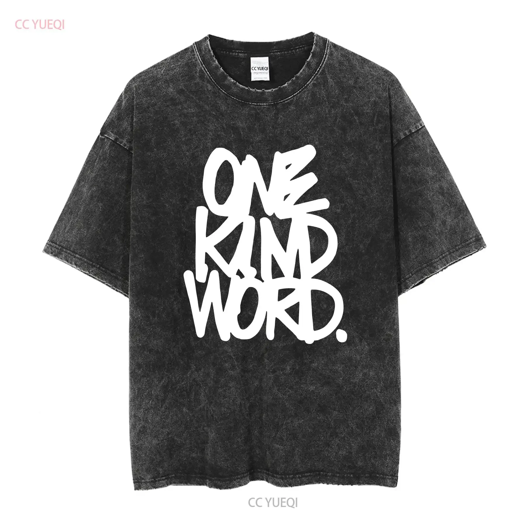 Sacai 21Aw Eric Haze T Shirt One Kind Word  Cut And Sew Crew Neck Lo vintage Washed homme Breathable Top For Everyday Wear