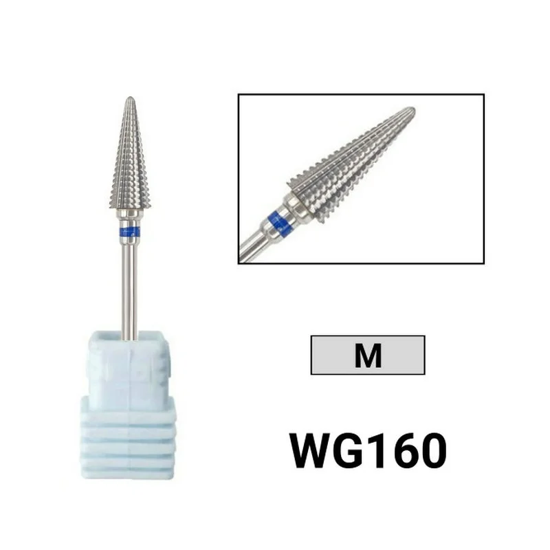 1 قطعة 17 مللي متر برو مخروط كربيد بشرة نظيفة مسمار بت مسمار التنغستن مثقاب الخشب الكهربائية طحن لدغ مانيكير التدريبات الأظافر الإكسسوار #6