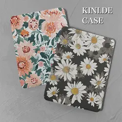 Kindle Fall Paper white4th ein Bildschirm voller Blumen Silikon Soft shell 11. 10. 9. Generation Oase 2 3 Funda