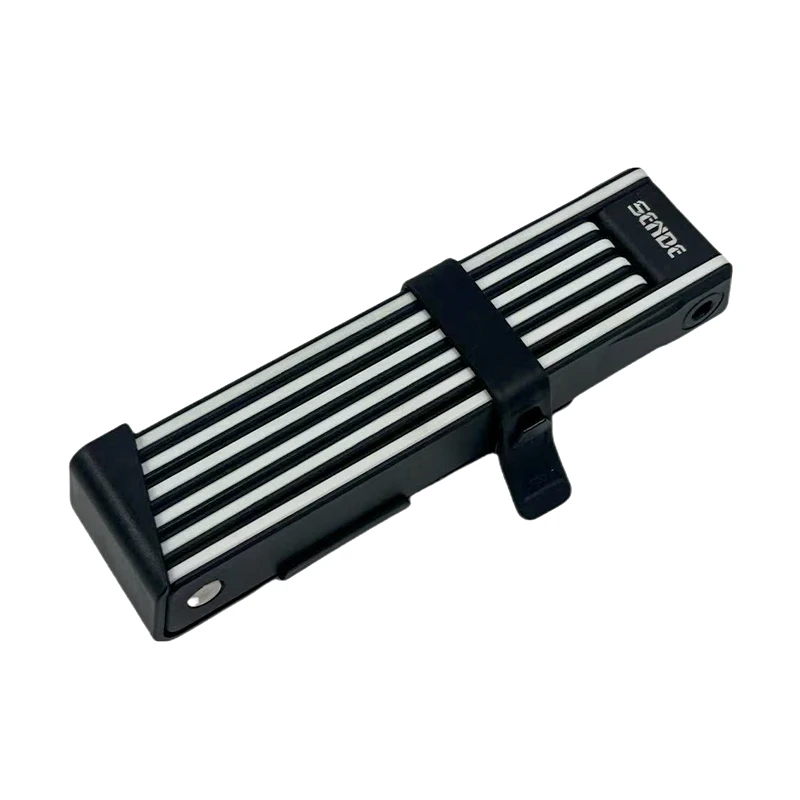 

STLF SENDE Electric Bike Folding Lock, Durable Bicycle Accessories Portable with Holder and Key for Cycle Lock Bicycle
