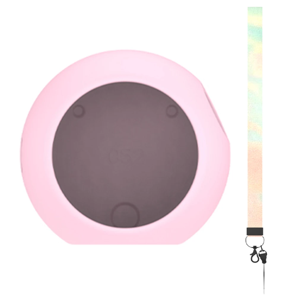 حافظة غطاء سيليكون مع غطاء حماية بحبل غطاء حماية من السيليكون غطاء جلدي ناعم لجهاز Punirunes Digital التفاعلي