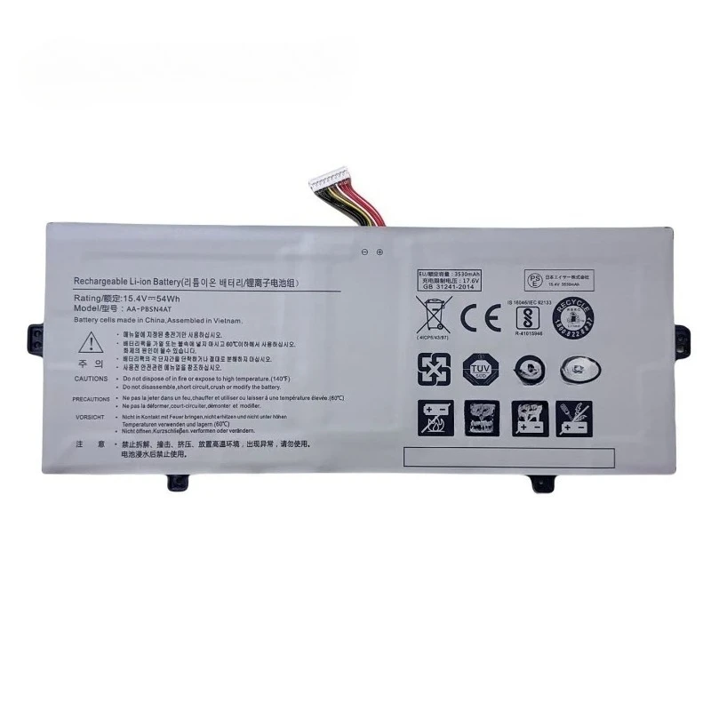 100% New AA-PBSN4AT 15.4V 54Wh Laptop Battery For SAMSUNG Galaxy Book NP750TDA-XD1US NP750TDA-XD2US NP750XDA-KD9DE NT750XDA