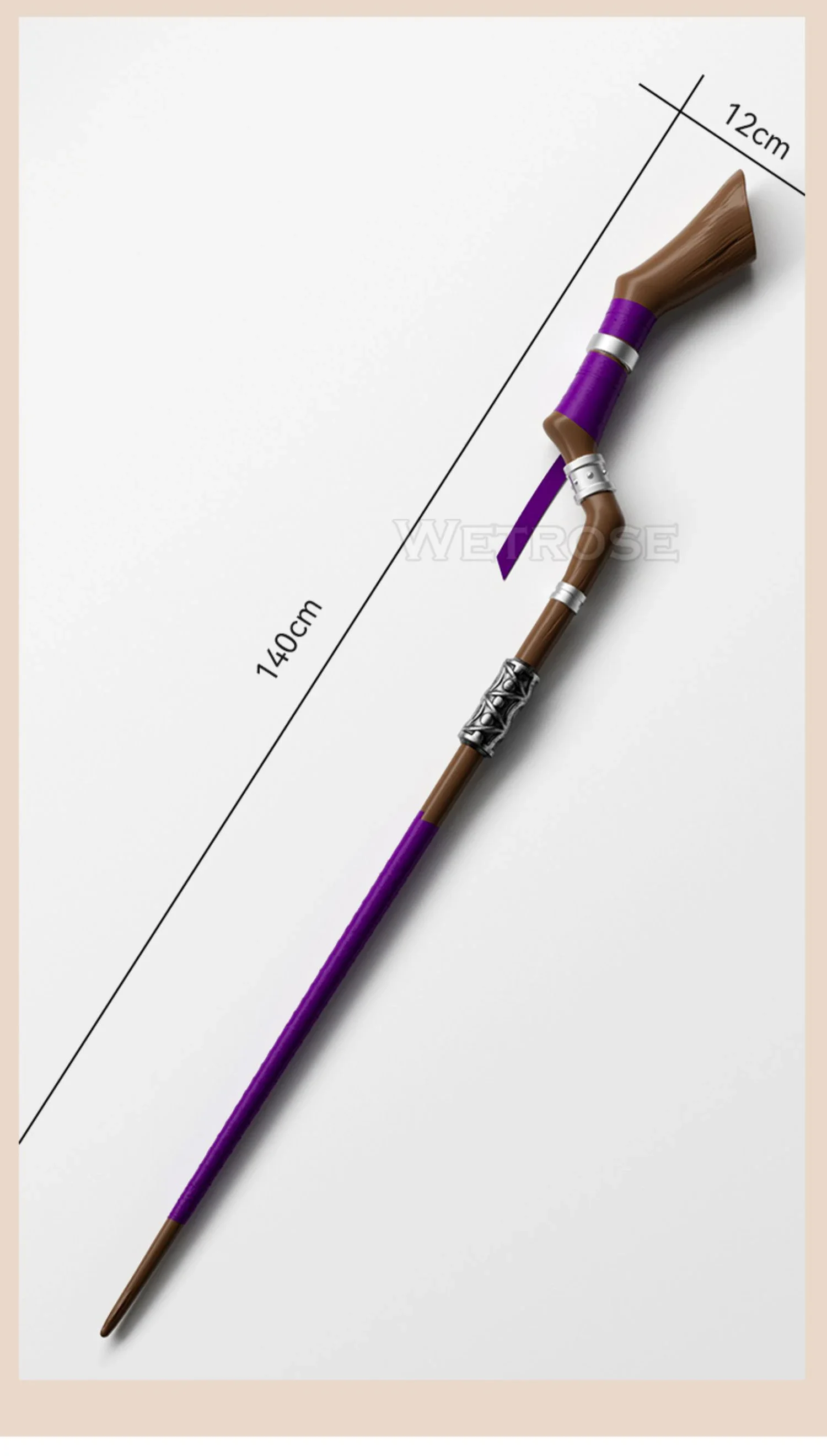 【Wetrose】متوفر في المخزون، دعامة تنكرية لعصا السرخس، سلاح الموظفين ما يجاوز نهاية الرحلة، Furiiren في الجنازة، أنيمي الخشب السحري