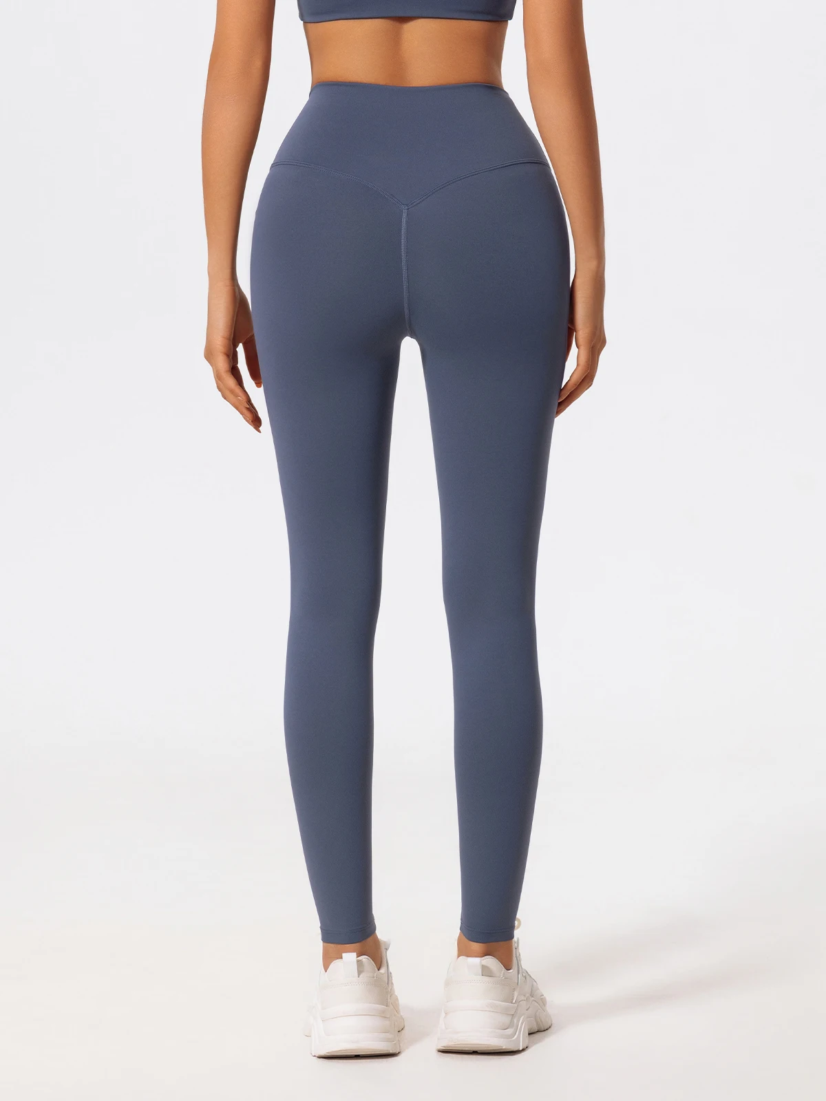 Hearuisavy Cross Taille Workout Leggings Frau Weiche Yoga Hosen Lauf Gym Enge Hosen Push-Up Hohe Taille Sport Leggings Frauen – Detail 7
