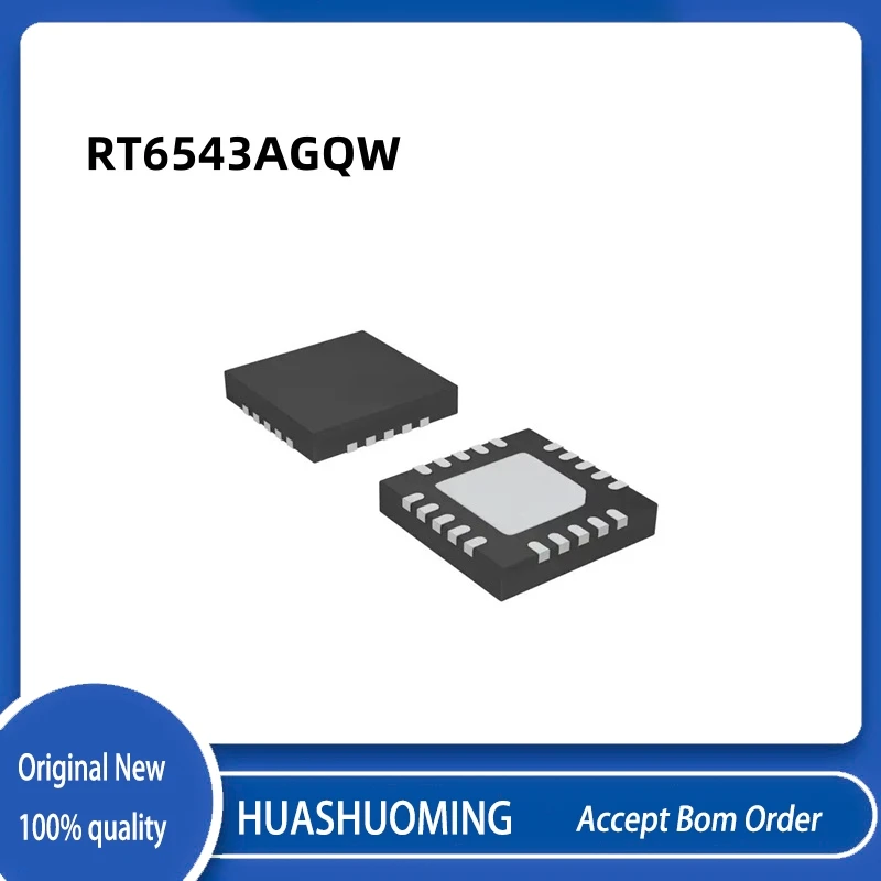 5pcs/lot NeW  RT6543AGQW RT6543A ML=4L ML=  QFN-20