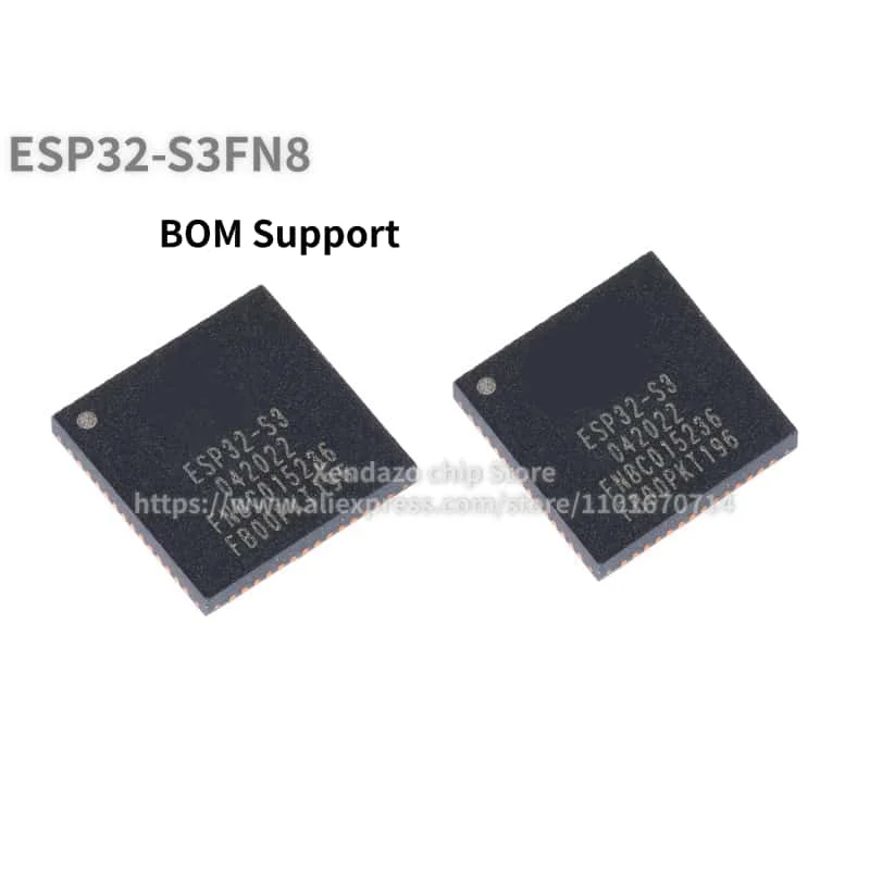 1pc/Lot ESP32-S3FN8 ESP32-S3 Original Genuine 32-bit  Package QFN-56