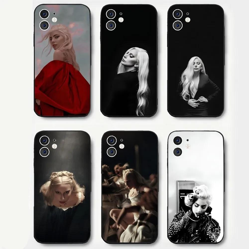 

EPC Singer L-Lady G-Gaga чехол для телефона силиконовый мягкий для IPhone 16, 15, 14, 13, 12, 11 Plus Pro Max Plus