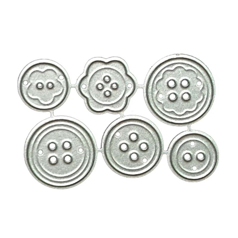 

Button Metal Cutting Dies Stencil DIY Scrapbooking Album Paper Card Template