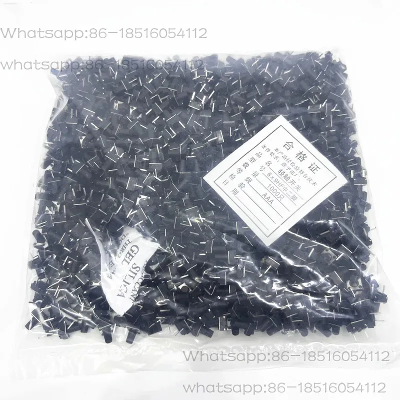 1000PCS 2 pins 6*6*4.3mm/5mm/6mm/7mm Mid-foot Switch Tactile Push Button Switches
