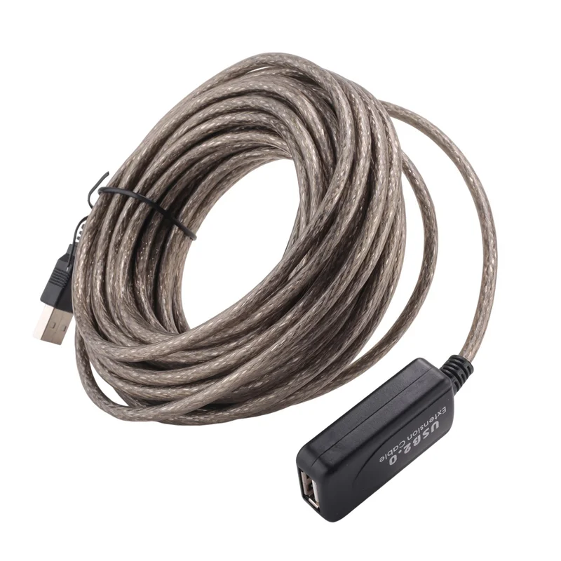 3CGRO-3X 10M USB 2.0 Extensão Ativa/Repetidor 480 Mbp Cabo de Extensão USB Ativo