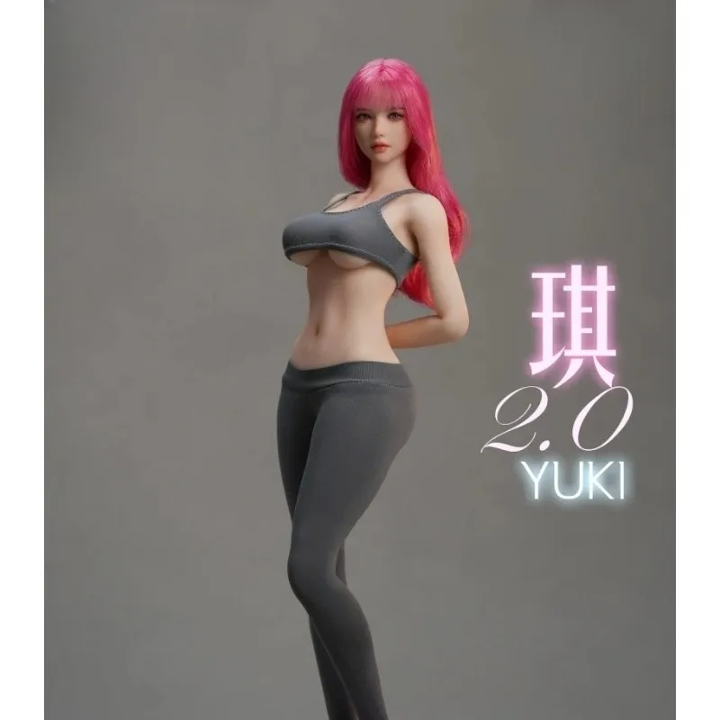 【2026 2Q】I8TOYS 1/6 escala I8-H007 ojos móviles YUKI 2,0 cabeza esculpida tallada soldado femenino modelo apto para cuerpo de figura de acción de 12 pulgadas