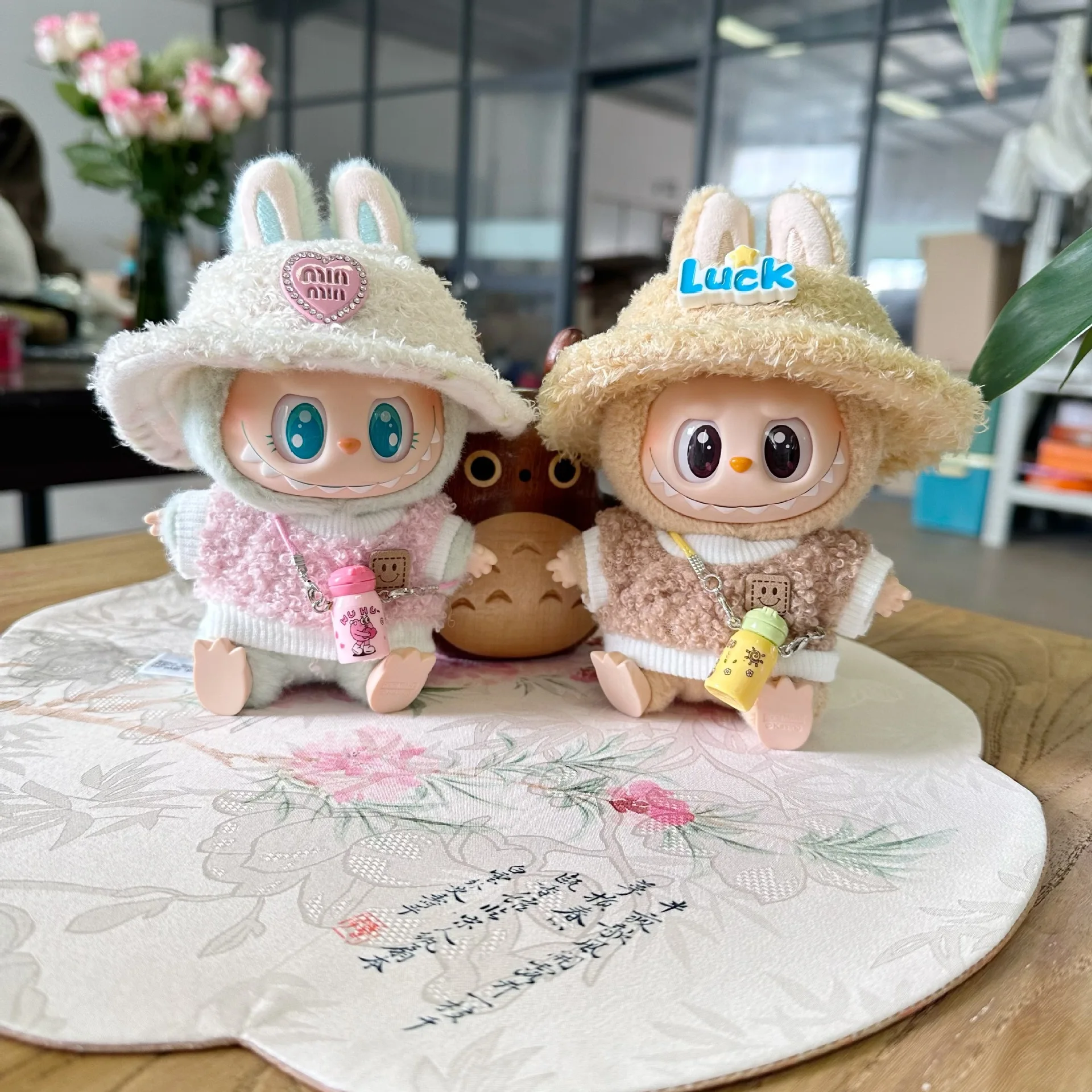 

17cm Labubu I II Idol Dolls Clothes Overalls Accessories Korea Kpop Exo Clothing Plush Doll'S Clothes Girls Gifts