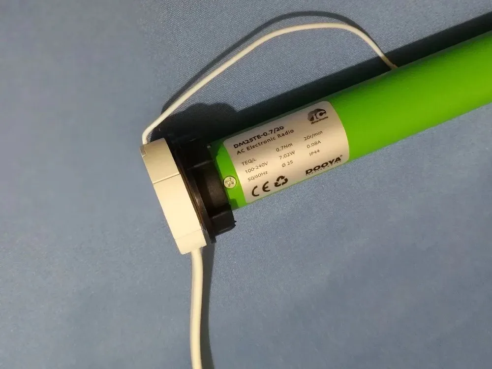 Motore tubolare e telecomando DOOYA-Dia, staffa di installazione, tubo tubo DM25TE da 38 mm