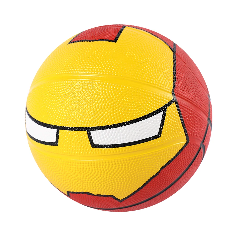 Marvel Lisence High Quality Soft rubber Basketball  Size 3 Outdoor Sports Basketball