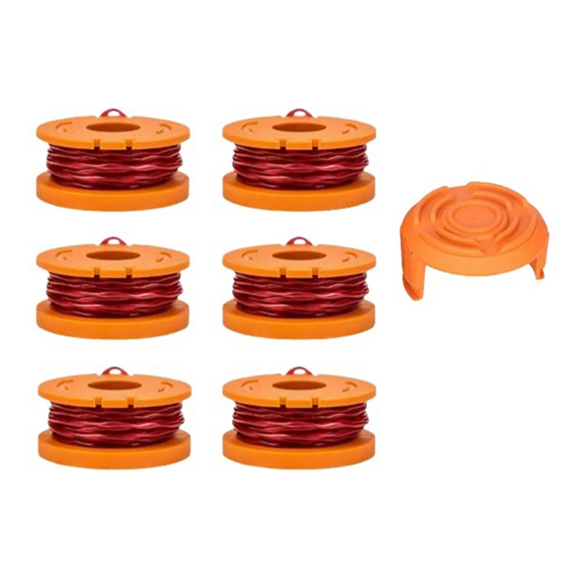 Trimmer Spools Cover Set Suit For WORX Mower WA0010 Spool WA6531 Line Cover Tool Parts