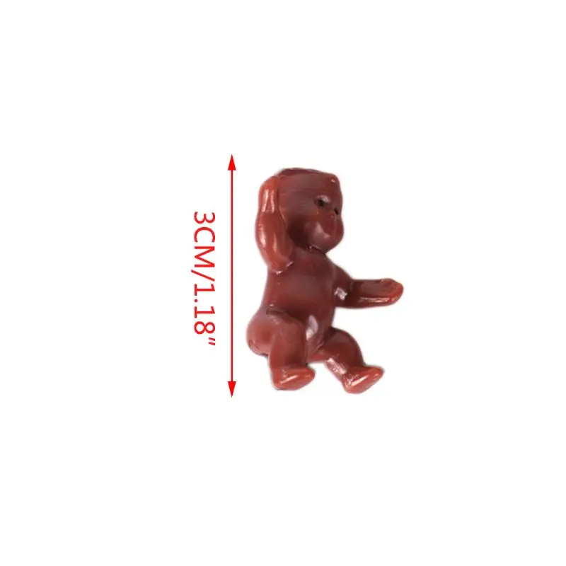 3CM Miniaturmodell Baby für Puppenstatue Sandtisch Zubehör Bonsai Pflanze Ornam D5QF