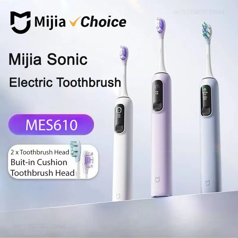 Brosse à dents électrique vibrante Mijia Sonic Sweep Pro, reconnaissance intelligente de la surface dentaire, affichage numérique, rappel