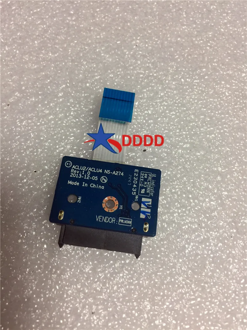 

Original FOR Lenovo IdeaPad G50-45 DVD Optical Drive Connector Board With Cable NS-A274 100% Working Perfect