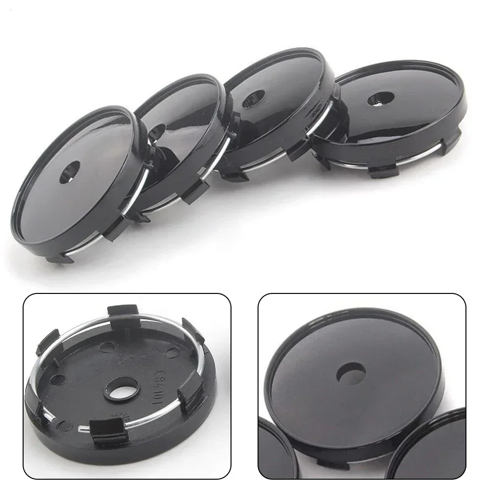 Brand New Car Wheel Center Cap Car Wheel Center Cap Hub Cover Cap Wheel Hubs Wheel Rim 4pcs 60mm Black Center Hub Cap