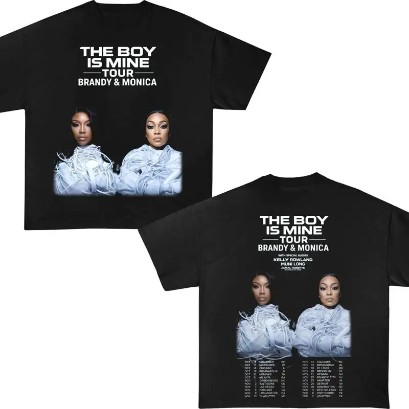 The Boy is Mine Tour Shirt – Brandy and Monica Concert Tee, 90s R&B T-Shirt