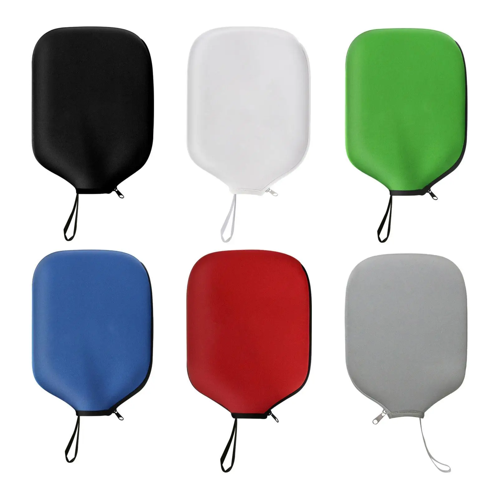 Pickleball Paddle Cover Case Racket Sleeve Zipper Closure Storage Carrier Waterproof Pickleball Head Cover Racket Protection