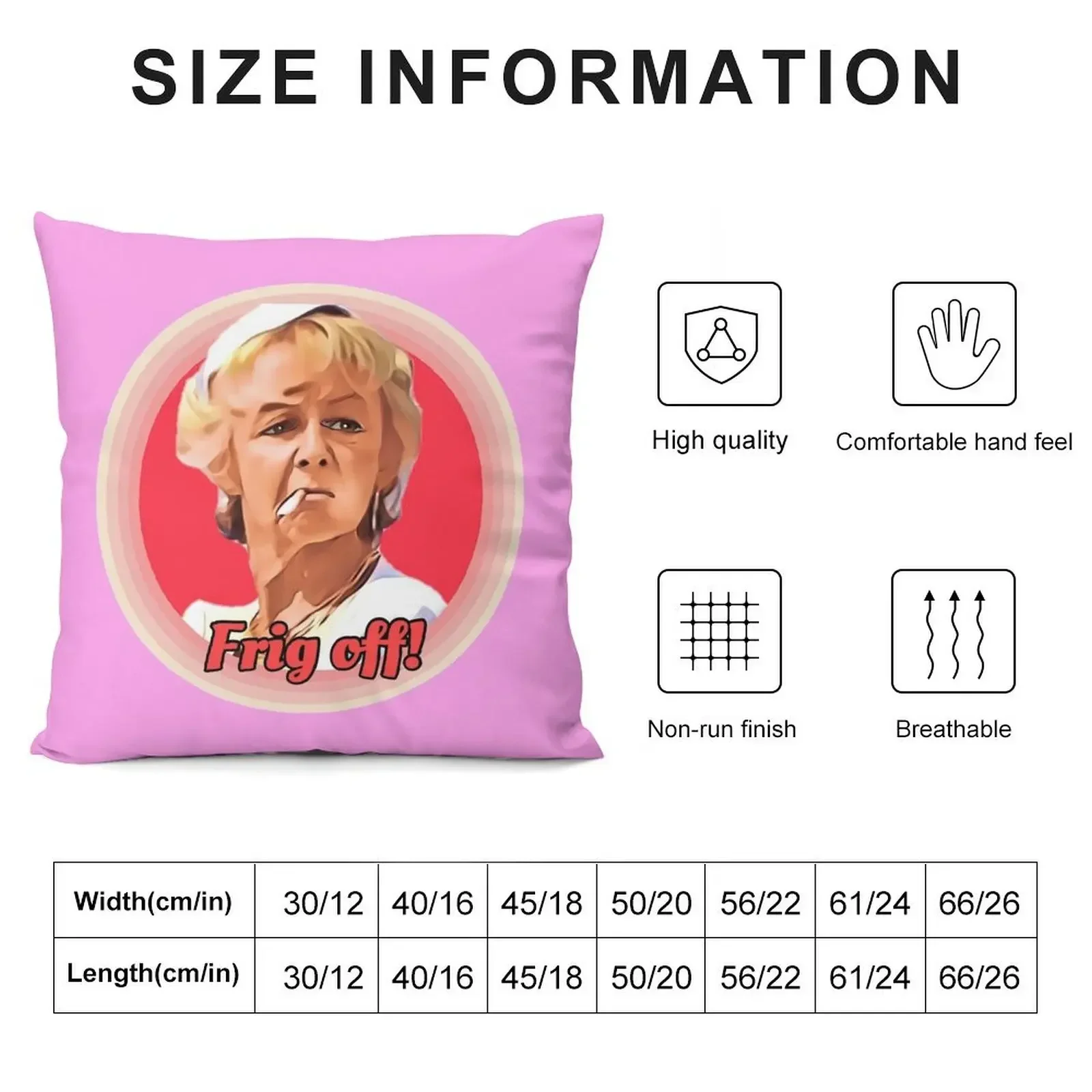 Madge - Benidorm Throw Pillow Cushions For Decorative Sofa Custom Cushion Photo christmas supplies Couch Pillows pillow